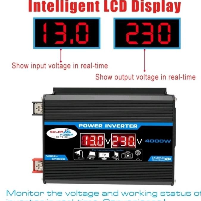 Grosir Power Inverter 4000 Watt Inverter Dc To Ac 220V Power Inverter Mobil