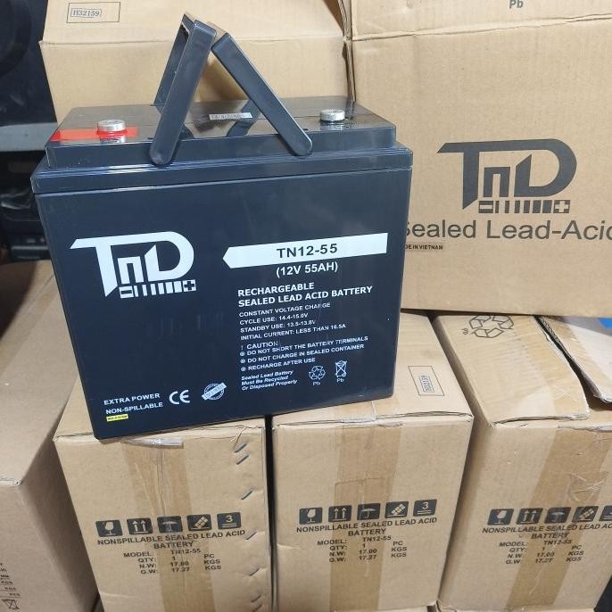 Grosir Battery Aki Kering Vrla G Power 12V 55Ah