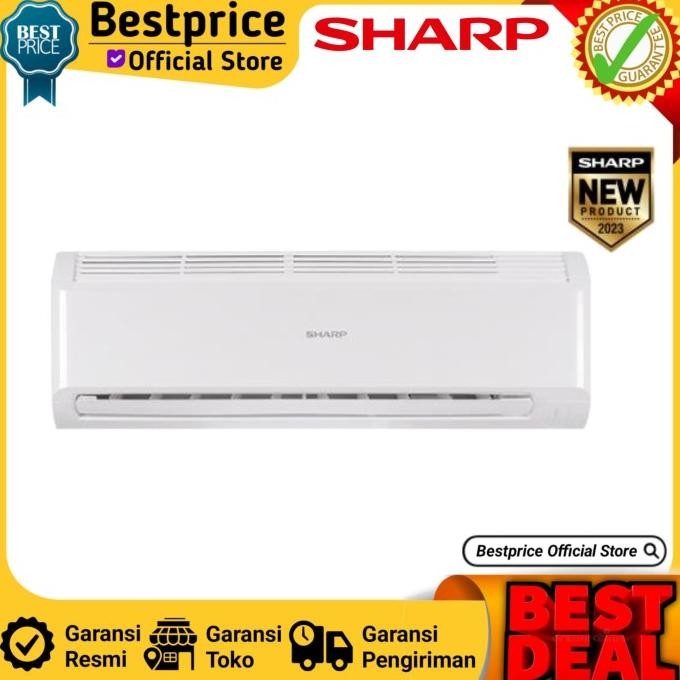 Murah AC SHARP AH-7BEY AC SHARP 3/4 PK LOW WATT AC 3/4 PK SHARP 7 BEY 2023 Non COD