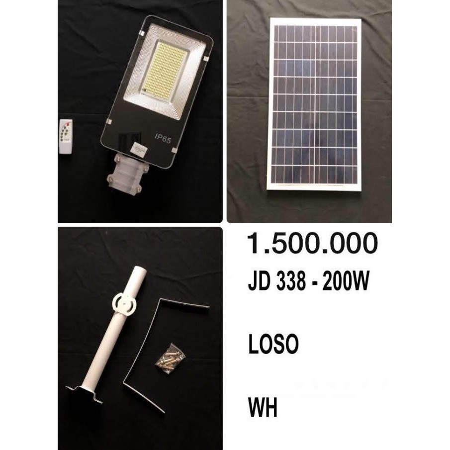 Sale Lampu Led Pju Solar Panel 200Watt Ip65 Outdoor All In One