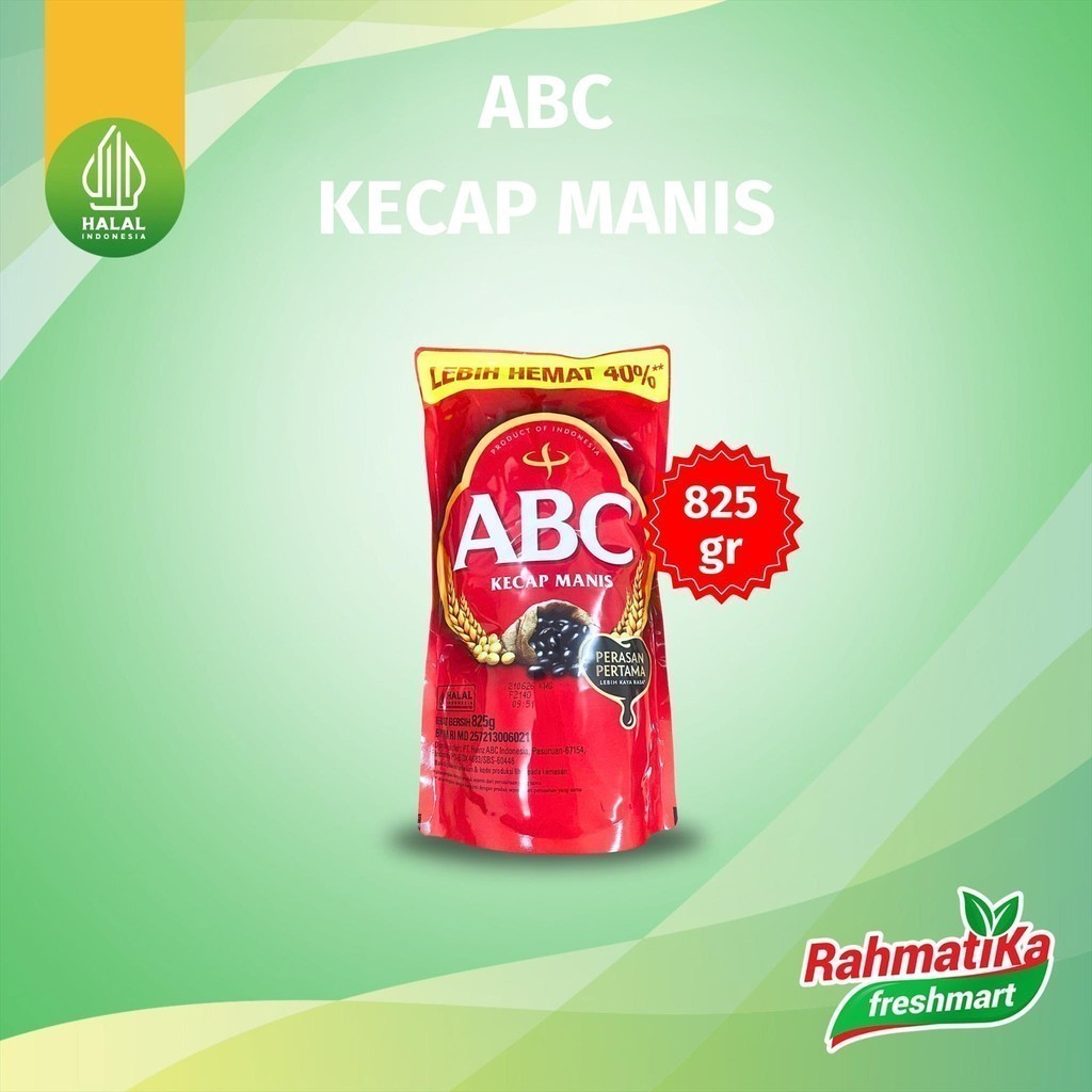 

ABC Kecap Manis Refill 825 ml
