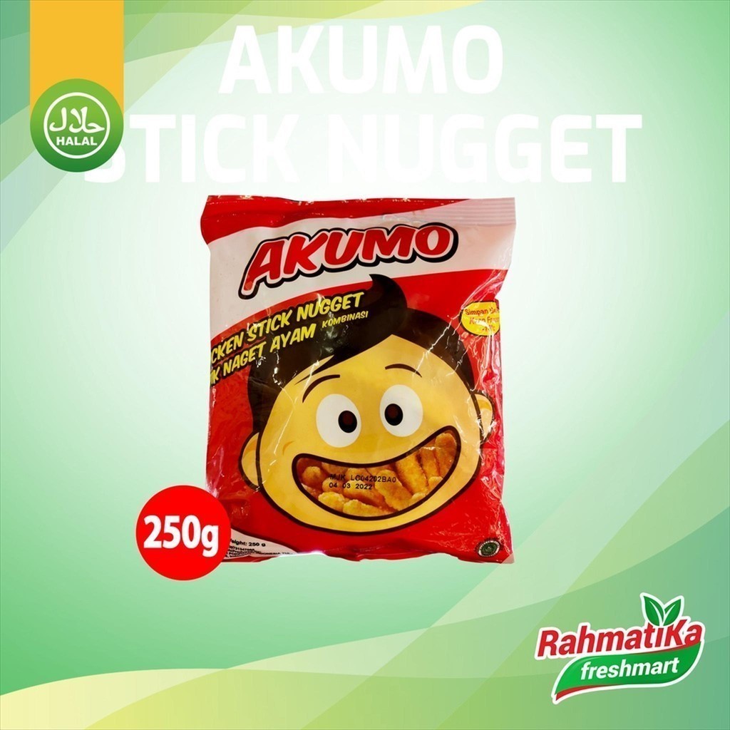 

Akumo Chicken Stick Nugget Kombinasi 250 gr