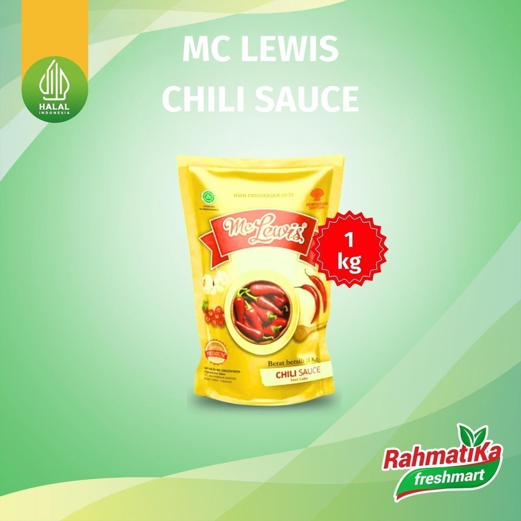 

Mc Lewis Chili Sauce / Saus Cabe 1 Kg (Kuning)