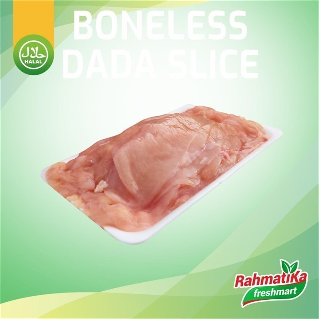 

Fillet Dada Ayam Iris Tipis - Boneless Dada Slice 500 gram