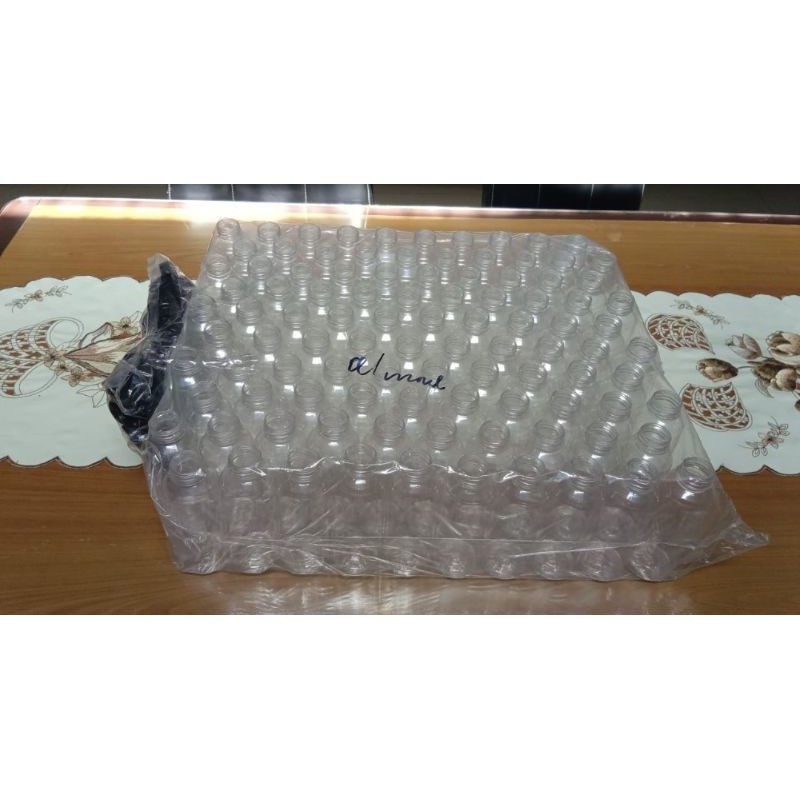 (1BALL) 100pcs Botol Almond 250ml