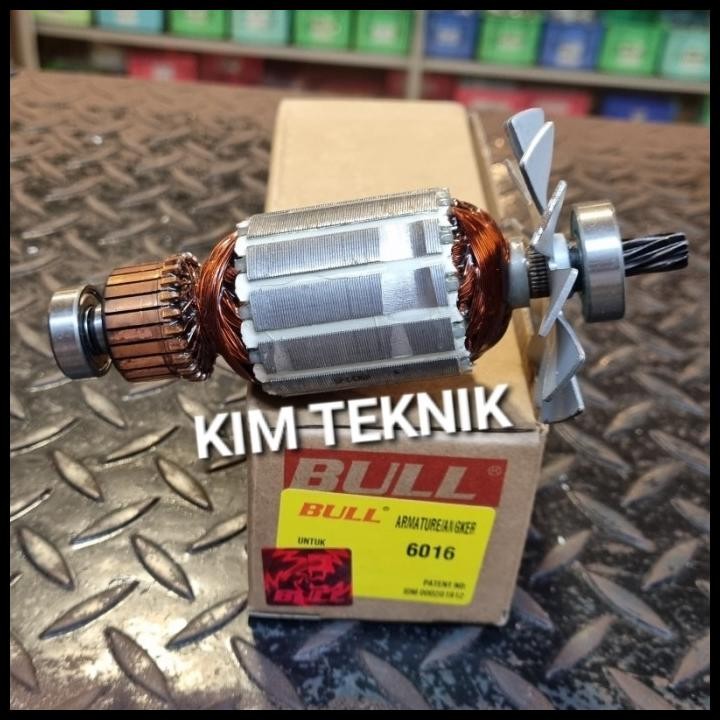 Angker Rotor Makita 6016 Armature Mesin Bor Bodi Besi Makita 6016 Bull