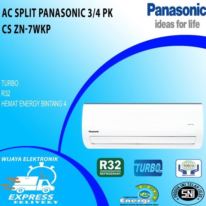 Murah AC PANASONIC 3/4PK CU-ZN7WKP/ AC PANASONIC 3/4PK/ AC PANASONIC Non COD