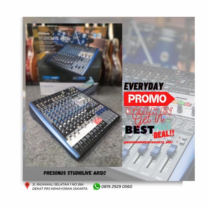 Murah Presonus Studiolive Ar12C Bmj