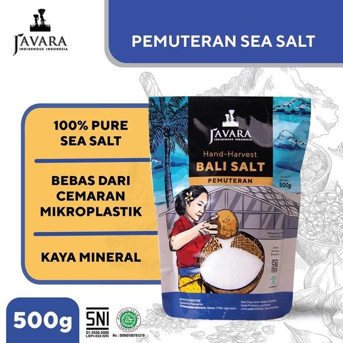 

Javara Pemuteran Natural Sea Salt 500g - Garam Bali Laut Alami 500 g