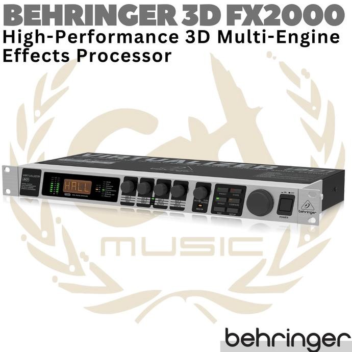 Sale Behringer Virtualizer 3D Fx2000 Multi Engine Effects | Efek Vocal