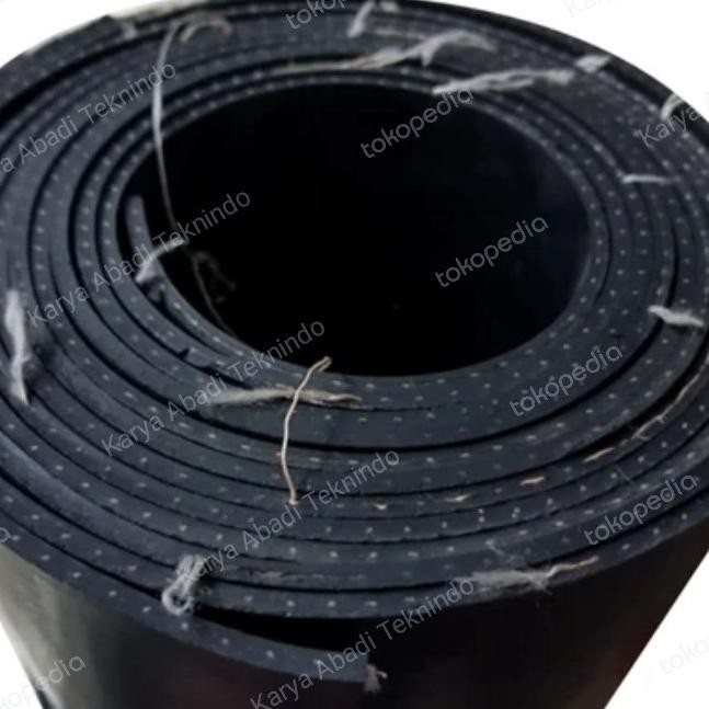 Rubber Sheet Serat Benang / Karet Serat Benang 1Ply Lembaran / 4Mm Promo