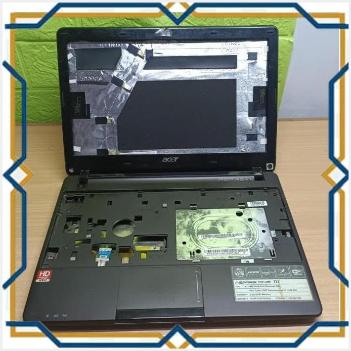 [ISR] CASING KESING ORIGINAL CASE LAPTOP ACER ASPIRE ONE AO722 AO 722