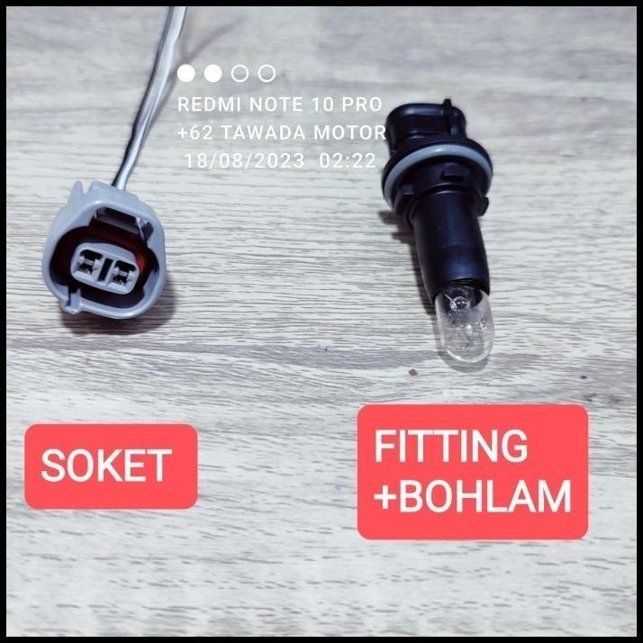 Soket Fitting Lampu Seri Kecil Senja Honda Brio Mobilio