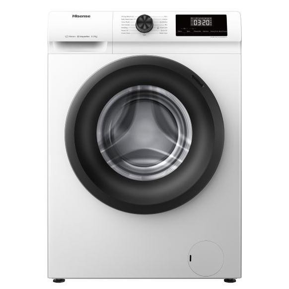 Murah Mesin Cuci 8.5 Kg Hisense Front Loading WFQP8523BW Mesin Cuci Hisense 8.5 Kg Non COD