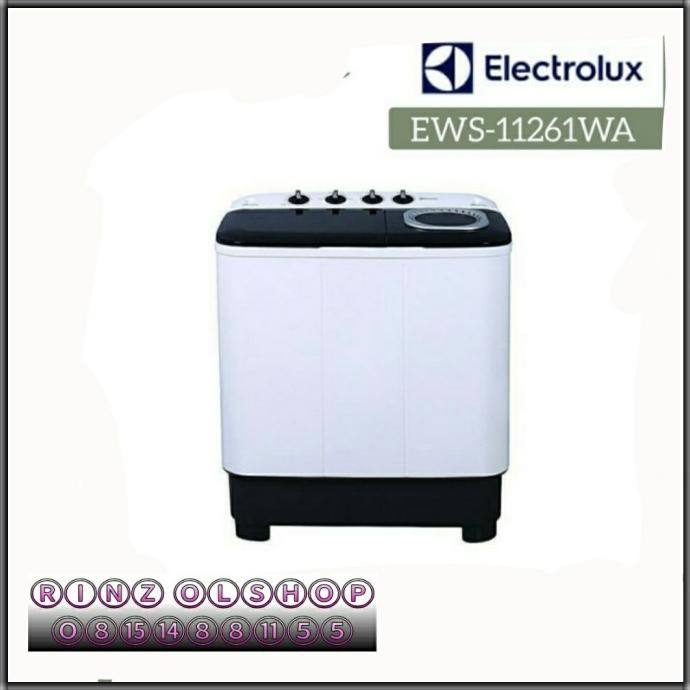 Murah MESIN CUCI ELECTROLUX EWS11261 10KG 2 TABUNG EWS 11261 WA EWS11261WA Non COD
