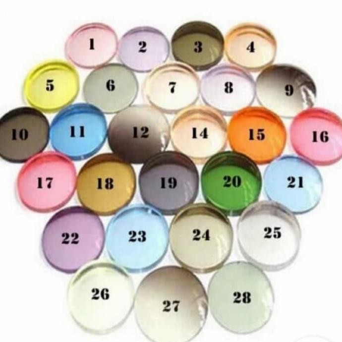 new  Lensa kacamata progresif warna permanen uv