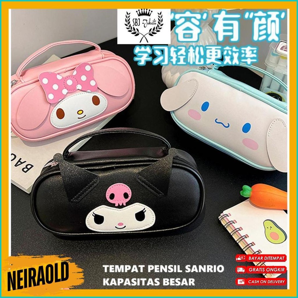 

Kotak Pensil Tempat Pensil Multifungsi Sanrio Series Kapasitas Besar Original Lisensi Sanrio Diskon