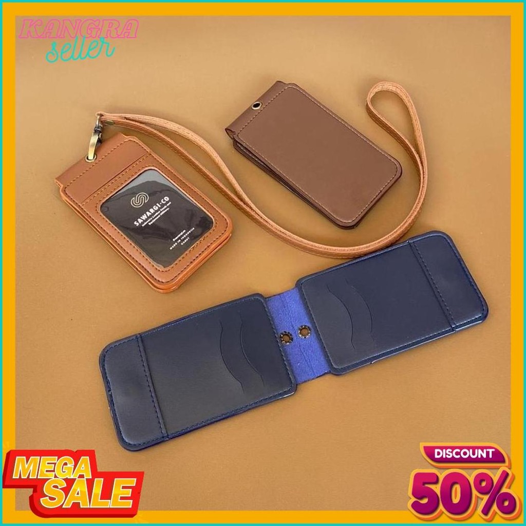 

Id Card Holder Kulit Magnet Flip 2 Sisi By Sawargico - Raski Flash Sale! Diskon Hingga 70%