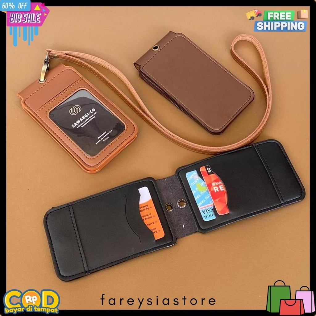

Id Card Holder Kulit Magnet Flip 2 Sisi By Sawargico - Raski Flash Sale! Diskon Hingga 70%