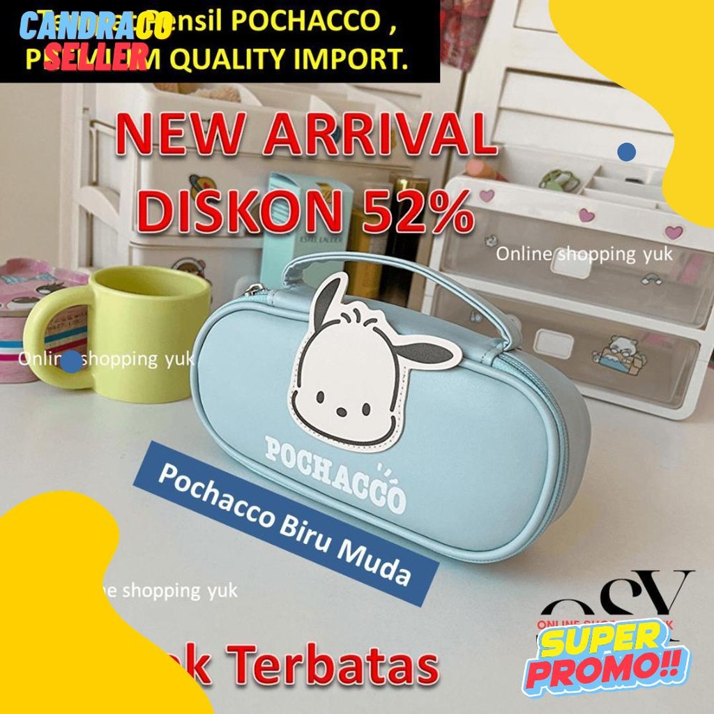 

Tempat Pensil Sanrio , Kotak Pensil Kuromi , Tas Kosmetik , Pouch , Motif Kuromi / Cinnamoroll / My Melody , Import Premium. Online Shopping Yuk. Kapasitas Besar. Bahan Kulit , Kuat & Sangat Cantik Exclusive. Diskon Setengah Harga