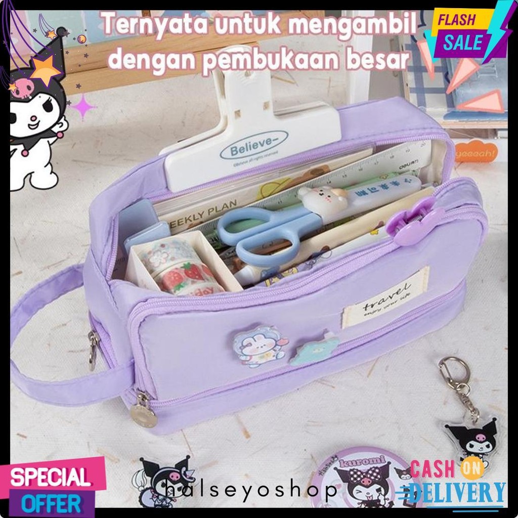 

Multifunction Pencil Case Cute Organizer Tempat Pensil Cartoon Quicksand Animal Kotak Tempat Pensil Cute Organizer Flash Sale! Diskon Hingga 70%