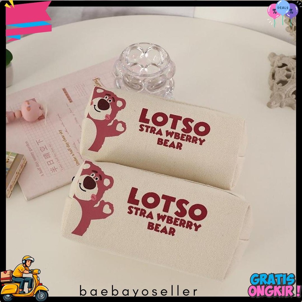 

Ins Pacha Anjing Tas Pensil Cute Strawberry Bear Tas Pensil Jaring Merah Kapasitas Besar Siswa Sekolah Dasar Smp Peralatan Penyimpanan Tas Terlaris! Produk Ini Banyak Dicari