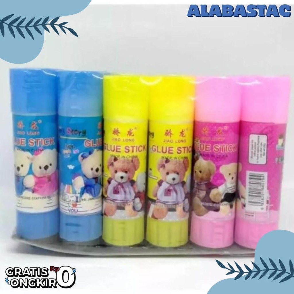 

(24Buah) Lem Stik 10Grm / Glu Stik Kertas Diskon