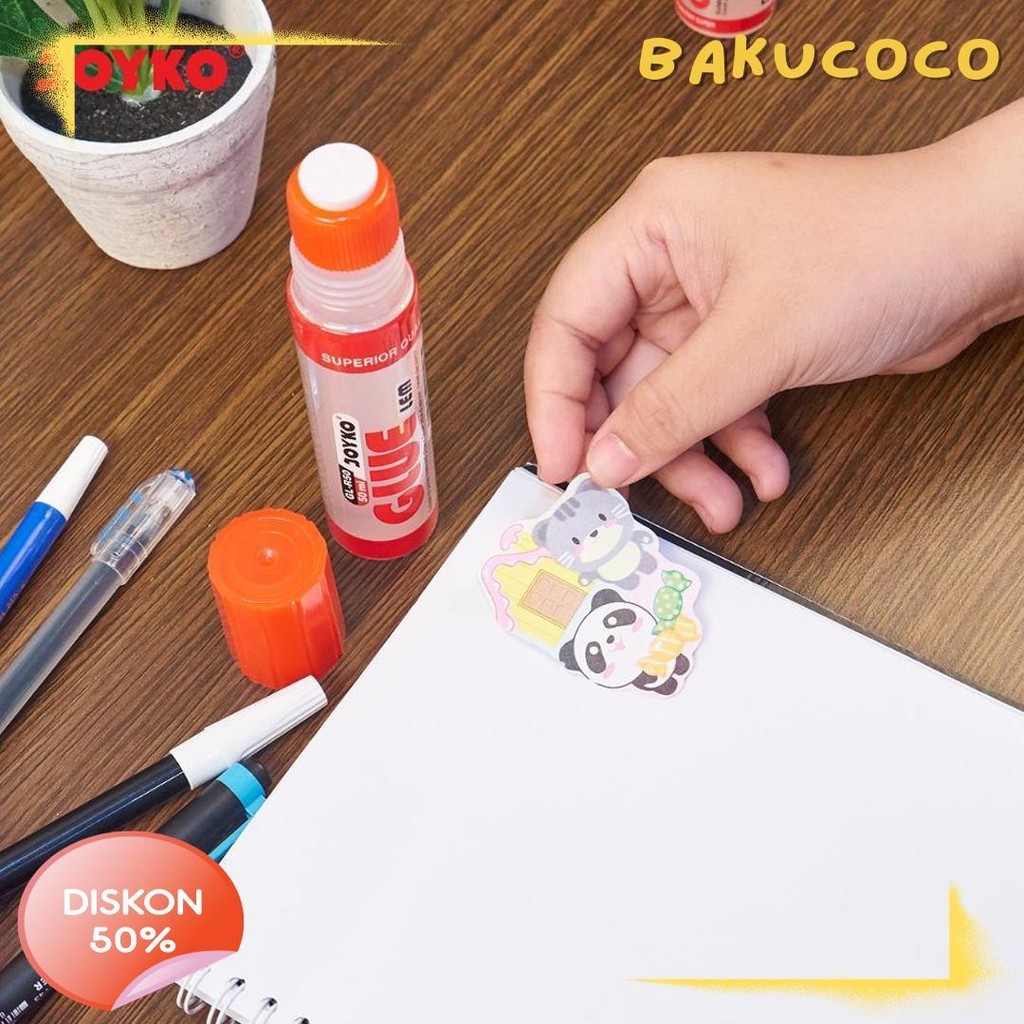 

Joyko Transparent Glue 50Ml Lem Cair Bening Joyko Prakarya Anak Gl-R50 Gl-A50 [12Pcs] Diskon Setengah Harga