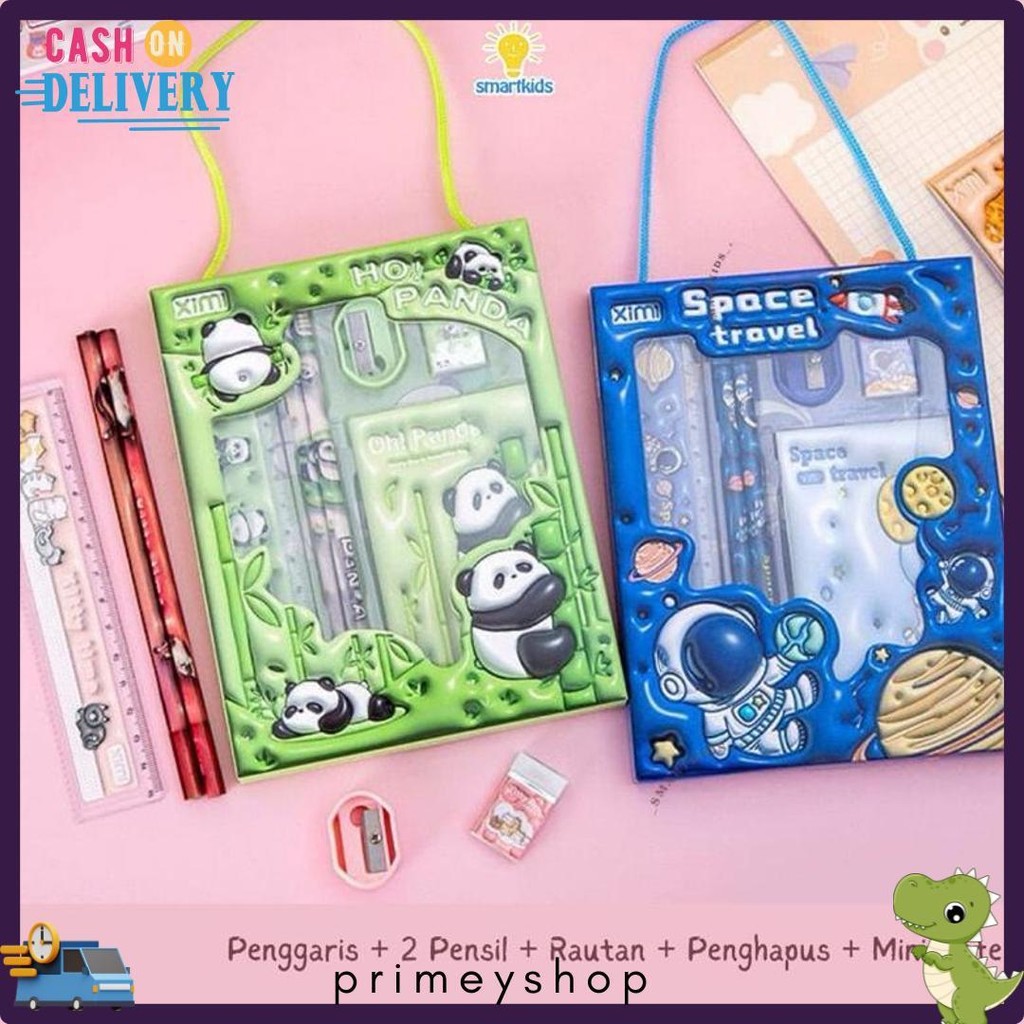 

Alat Tulis Set Paket Komplit 7 In 1 / Stationery Complete Lengkap / Kotak Pensil Anak / Souvenir Hadiah Kado / Sekolah Karakter Kartun Lucu Animal Hewan / Perlengkapan Tulis / Tempat Pensil Terlaris! Produk Ini Banyak Dicari