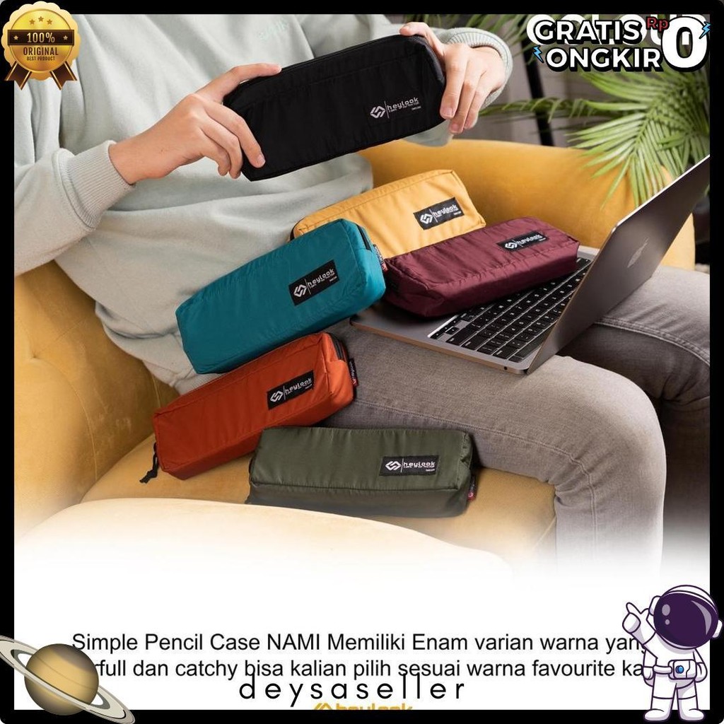 

Heylook Official - Tempat Pensil Nami Kotak Pensil Simple Pencil Case Kostak Anak Atk Sekolah Kuliah Kantor Kerja Flash Sale! Diskon Hingga 70%