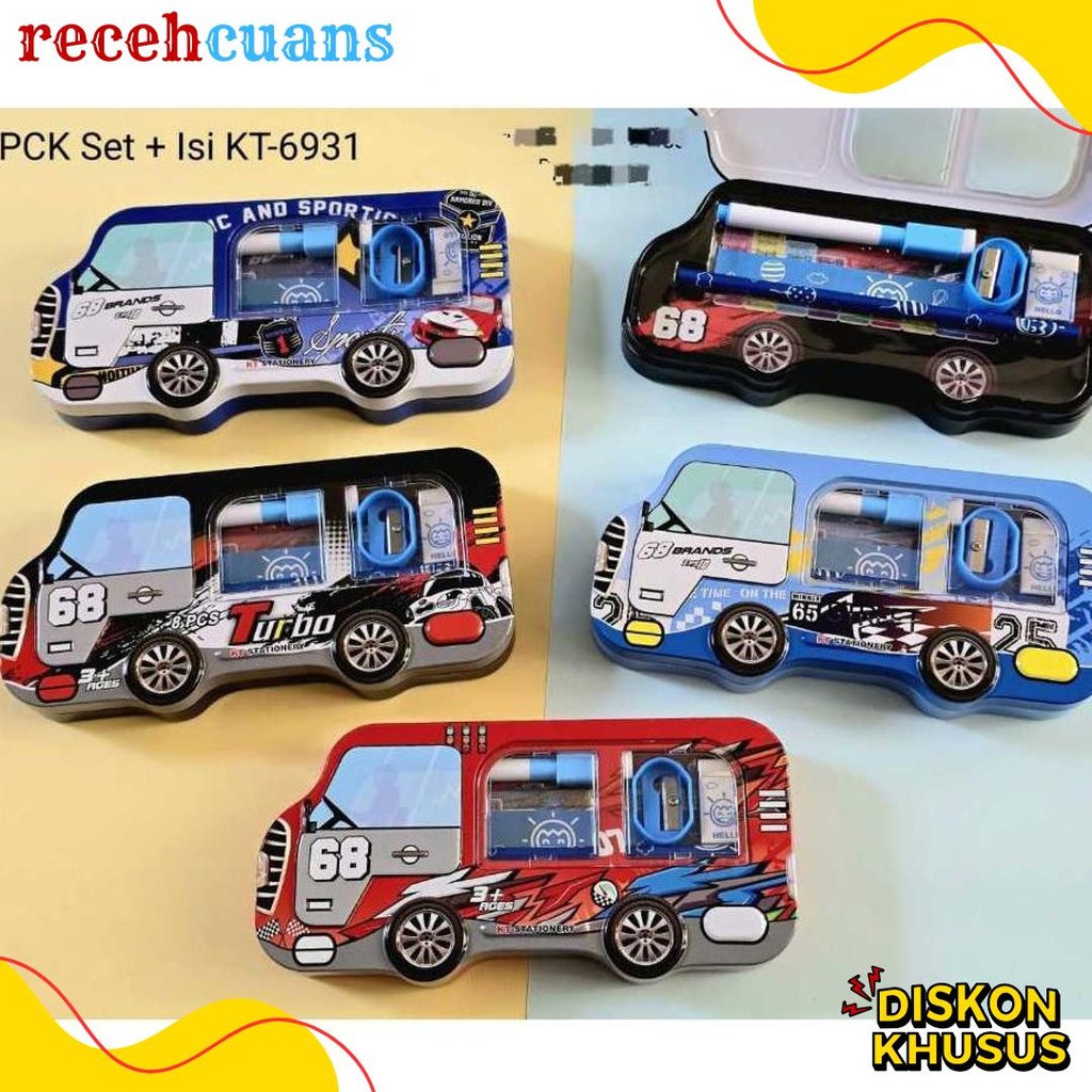 

Kotak Pensil Bahan Kaleng Model Truk Besar Pencil Case Tempat Pensil Terlaris! Produk Ini Banyak Dicari