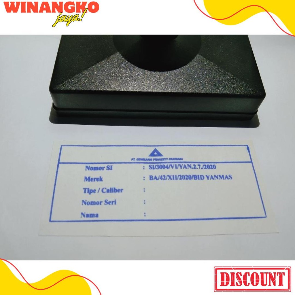 

Stempel Legalisir Atau Size Besar Diskon Setengah Harga