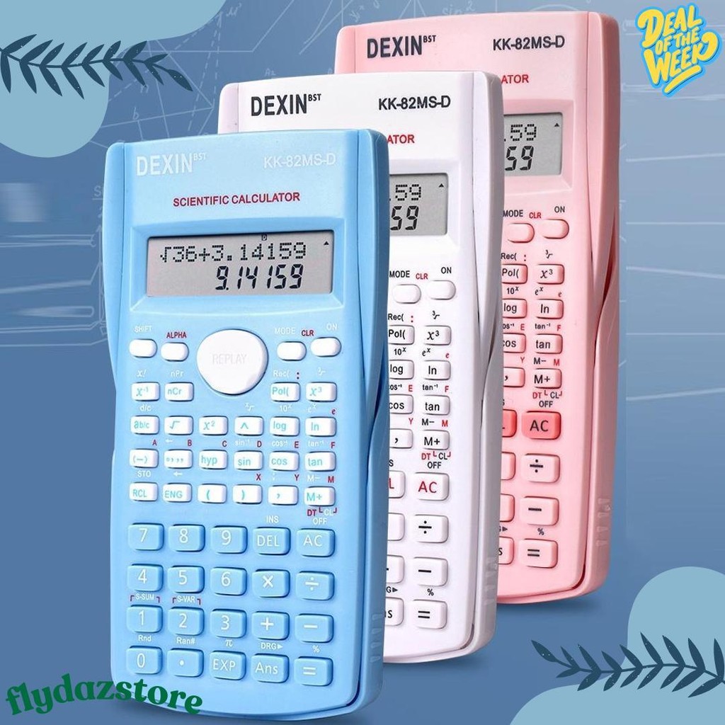 

Moka Scientific Kalkulator / Alat Hitung / Kalkulator Ilmiah Mks04 Diskon