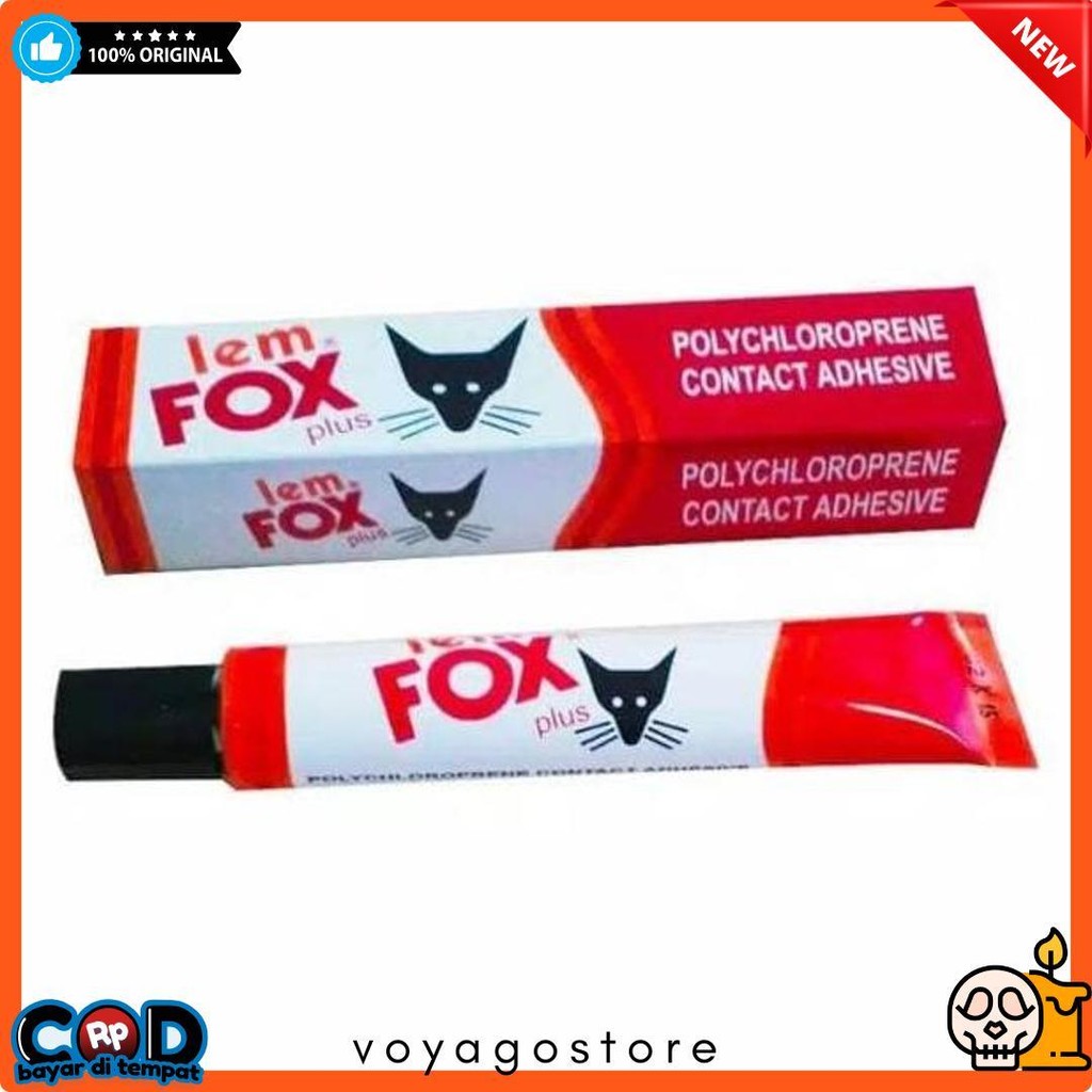 

Lem Fox Plus Tube 20G Original (1 Lusin) / Grosir/Ecer - Kulakan Online Diskon