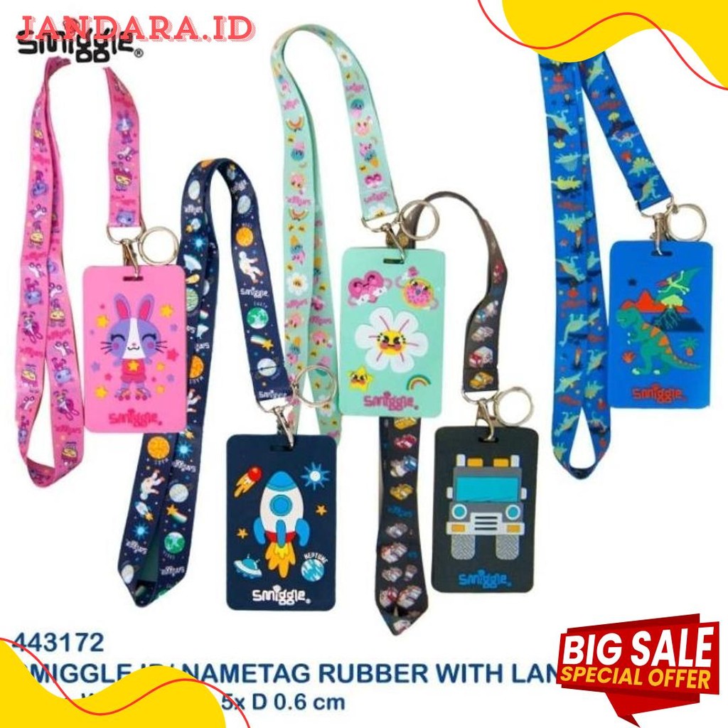 

Smiggle Bag Tag Card Holder Dengan Tali Lanyard Terlaris! Produk Ini Banyak Dicari