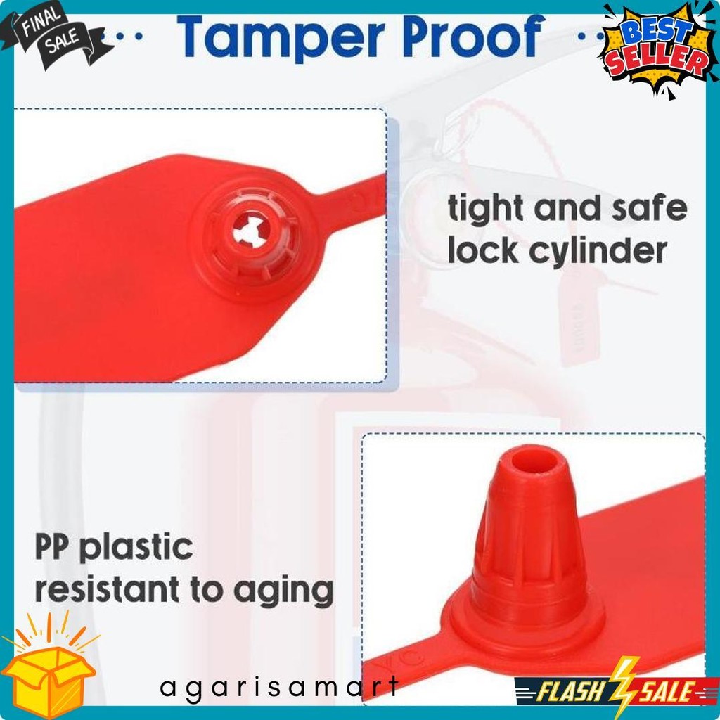 

100Pcs Security Seal 25Cm Segel Koper Segel Locis Security Seal Locis Satu Kunci Terlengkap Dan Termurah