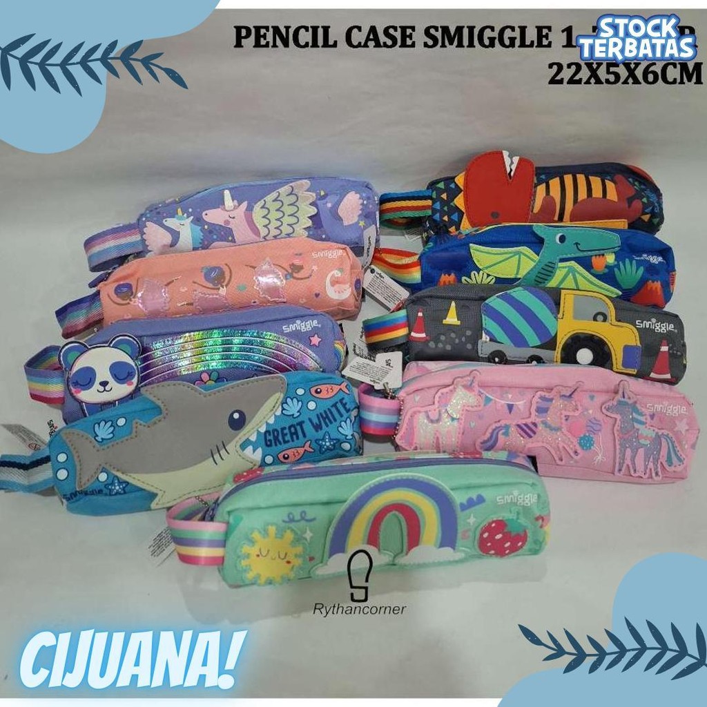 

Pencil Case Kotak Pensil Smiggle 1 Zipper Karakter Terlengkap Dan Termurah