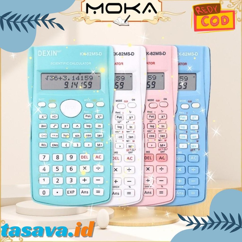 

Moka Scientific Kalkulator / Alat Hitung / Kalkulator Ilmiah Mks04 Terlengkap Dan Termurah