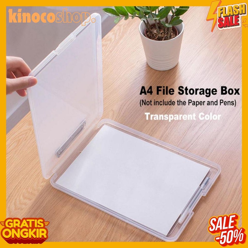 

Clipboard + Storage Alas Papan Ujian / Papan Jalan 2In1 / Clipboard 2 In 1 / Clip Board A4 Diskon