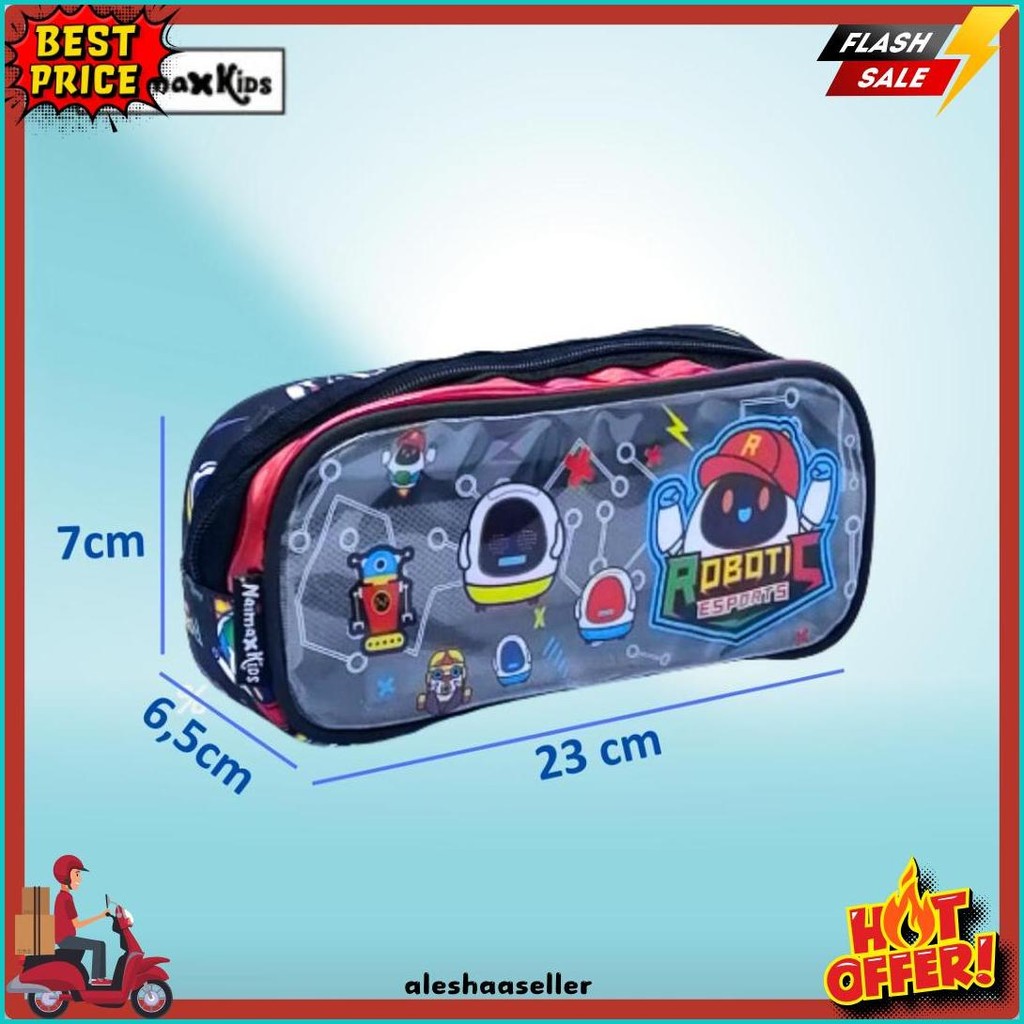 

Pencil Case Custom Nama | Naimax Kids Pencil Case Medium Anak Laki-Laki Terlengkap Dan Termurah