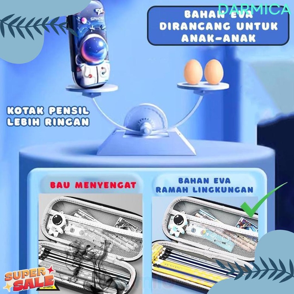 

Hoptech- Aimilo Tempat Pensil 3D Anak Kartun Stationery Kotak Pensil Alat Tulis Perlengkapan Sekolah Diskon