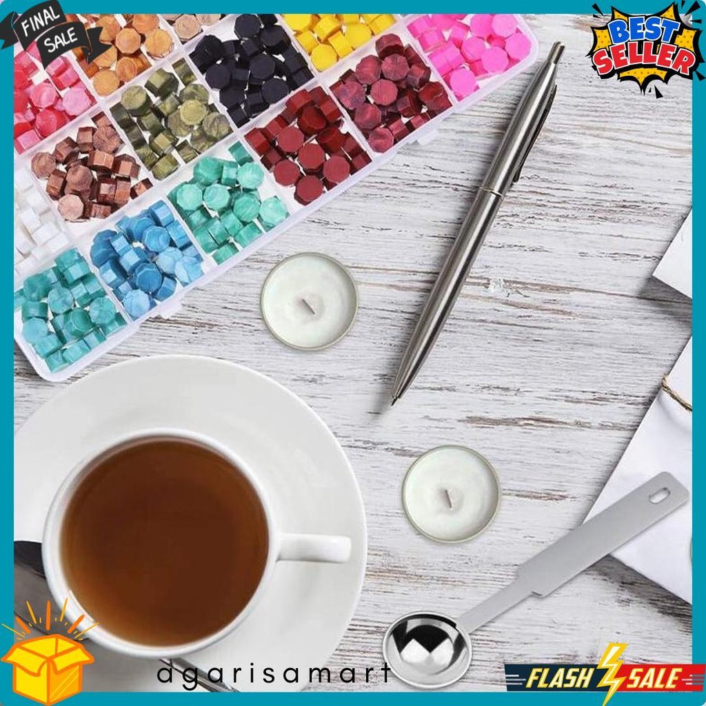 

Isi 200 Octagon Wax Particles Diy Lilin Wax Partikel 10 Color Diy Stempel Wax Terlengkap Dan Termurah