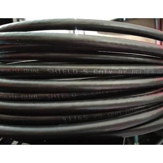 KABEL TV RG 6 KABEL TV 30 METER KABEL ANTENA BELDEN RG6 SIAP PAKAI KONEKTOR MALE TO MALE 1804T