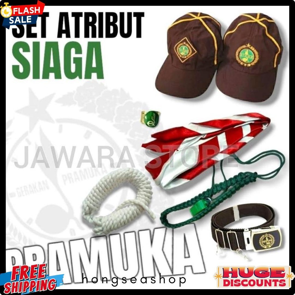 

Perlengkapan Set Atribut Pramuka Sd Smp Sma Diskon Setengah Harga