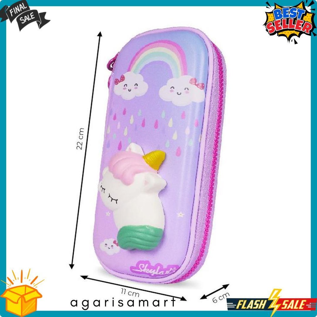

Tempat Pensil 3D Squishy Anak Sekolah Bahan Eva Kotak Alat Tulis Timbul Hardcase Diskon Setengah Harga
