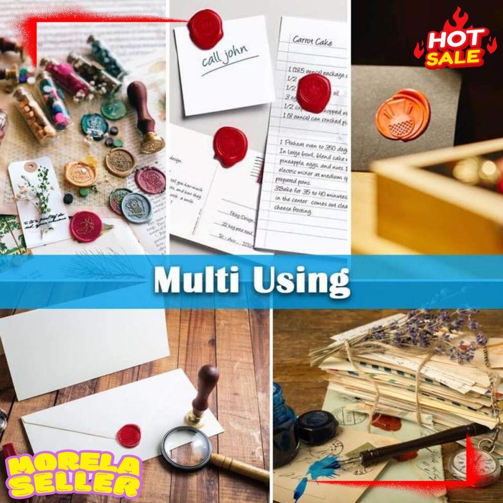 

Isi 200 Octagon Wax Particles Diy Lilin Wax Partikel 10 Color Diy Stempel Wax Diskon