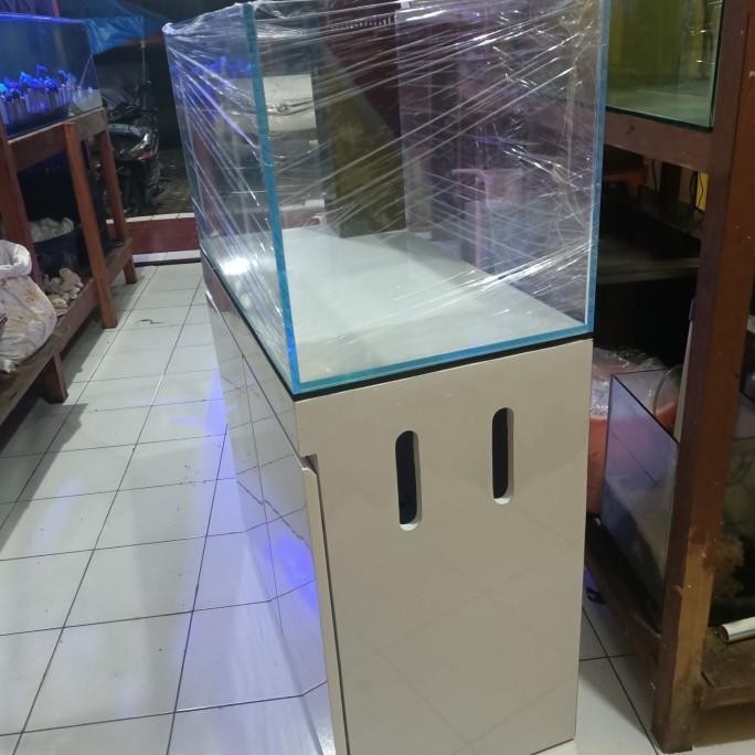 Terlaris Aquarium Vivaria Optic Clear 90*45*45 Full Set Ready Stok
