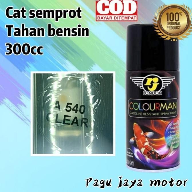 *$*$*$*$] 300cc pilox pilok tahan bensin clear glossy rj london spray paint