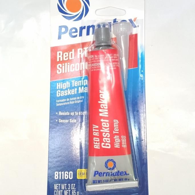 Promo Lem High temp Gasket Red Permatex COD