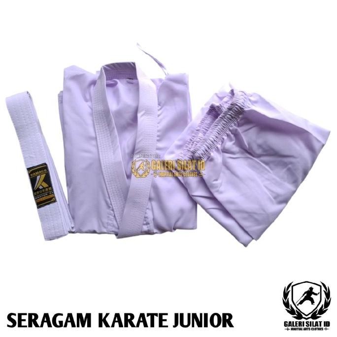 Baju Karate Anak / Junior - Seragam Karate Pemula Lengkap Co